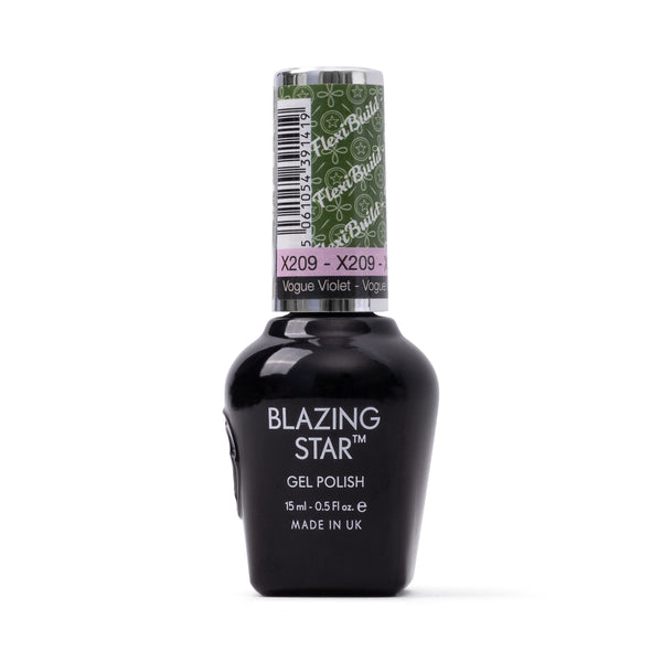 BLAZING STAR Gel Polish FlexiBuild - Vogue Violet