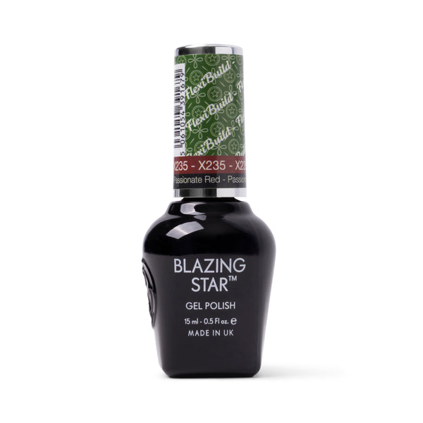 BLAZING STAR Gel Polish FlexiBuild - Passionate Red