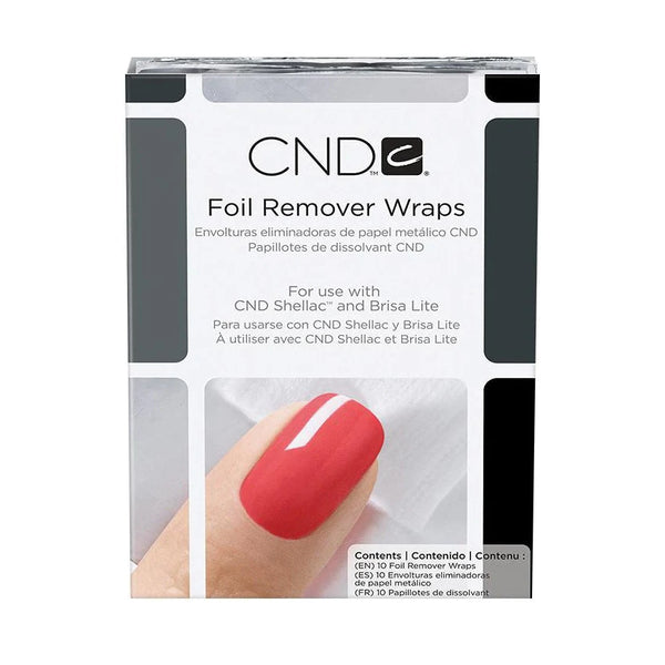 CND - Foil Remover Wraps 10-pk