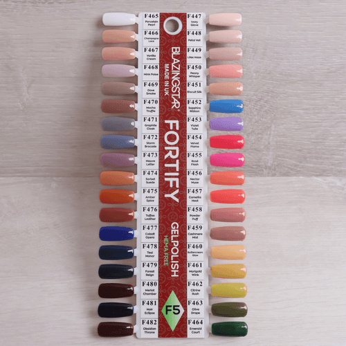 BLAZINGSTAR FORTIFY GEL - F5 SET - 36 COLORS
