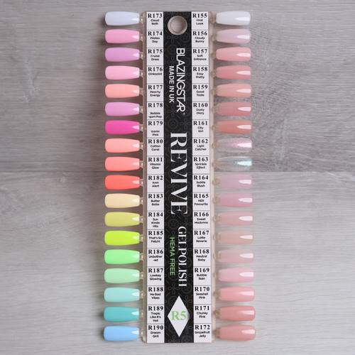 BLAZINGSTAR REVIVE GEL - R5 SET - 36 COLORS