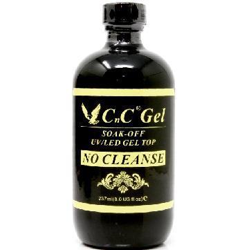 CnC Gel Top Coat No Cleanse 8oz