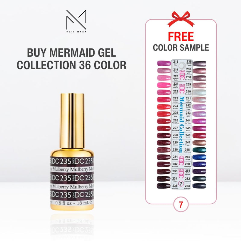 DC Mermaid Collection - Swatch #7 - Set of 36 Colors