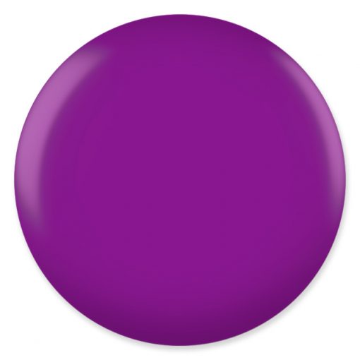 DC024 - Matching Gel & Nail Polish - Purple Flower
