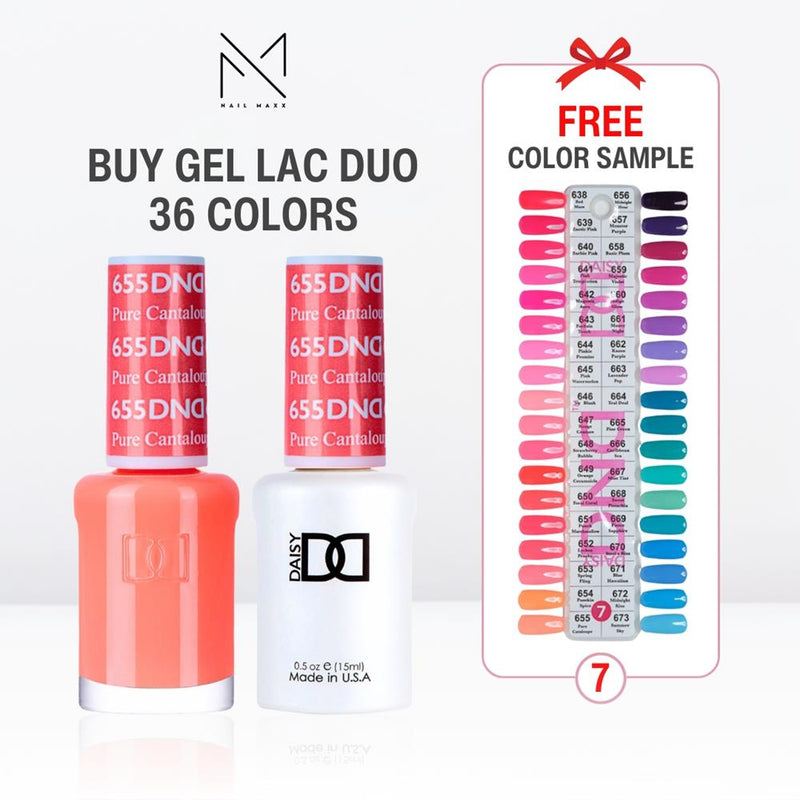 DND Duo Gel Polish - Swatch #7 - Set of 36 Colors