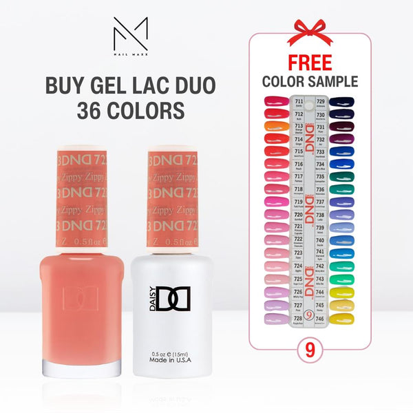 DND Duo Gel Polish - Swatch #9 - Set of 36 Colors