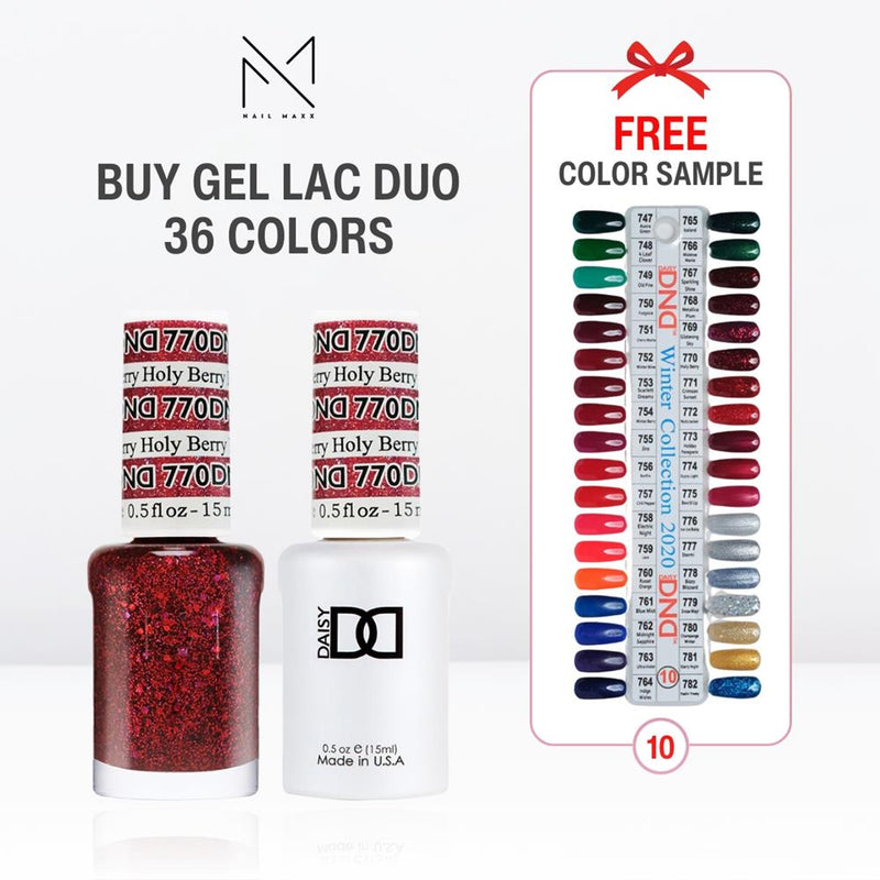 DND Duo Gel Polish - Swatch #10 - Set of 36 Colors