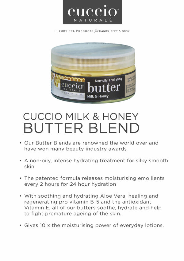 Cuccio Naturale - Butter Blends Milk & Honey - 26 oz