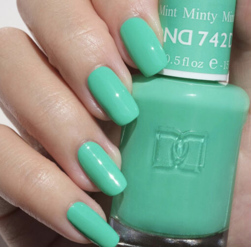 DND742 - Matching Gel & Nail Polish - Minty Mint