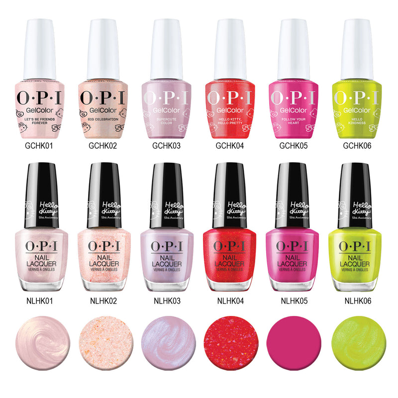 OPI x HELLO KITTY 50TH COLLECTION