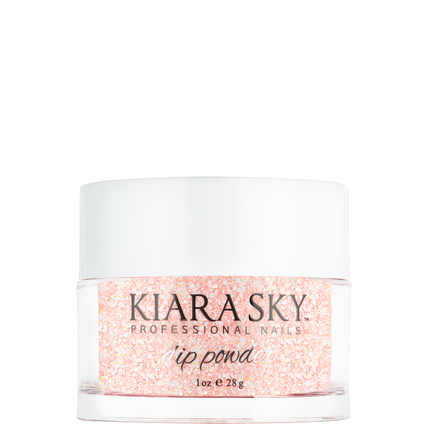 KIARA SKY Dip Powder – D496 Pinking Of Sparkle