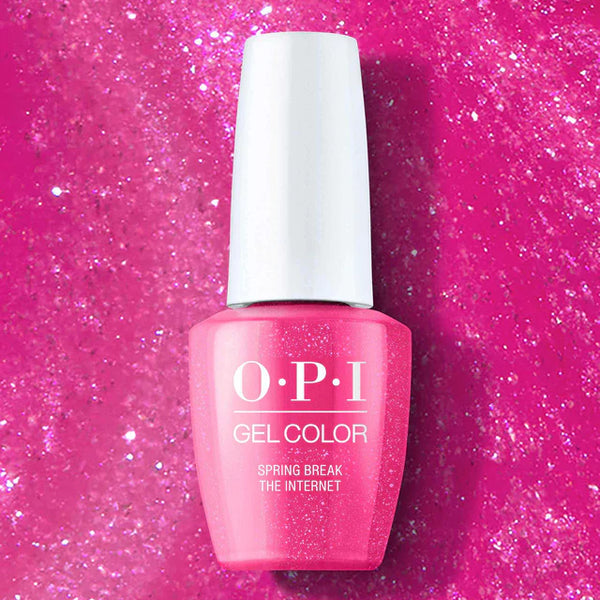 OPI GelColor + Matching Lacquer Spring Break The Internet #S009