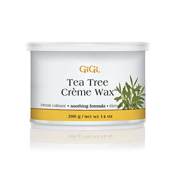 GIGI Tea Tree Infused Cream Wax 14 oz