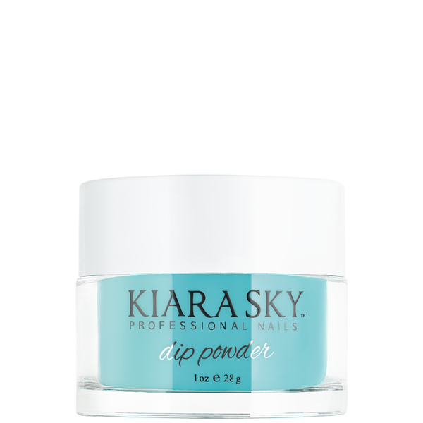 KIARA SKY Dip Powder – D493 The Real Teal