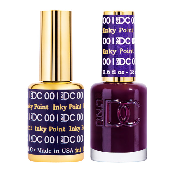 DC001 - Matching Gel & Nail Polish - Inky Point