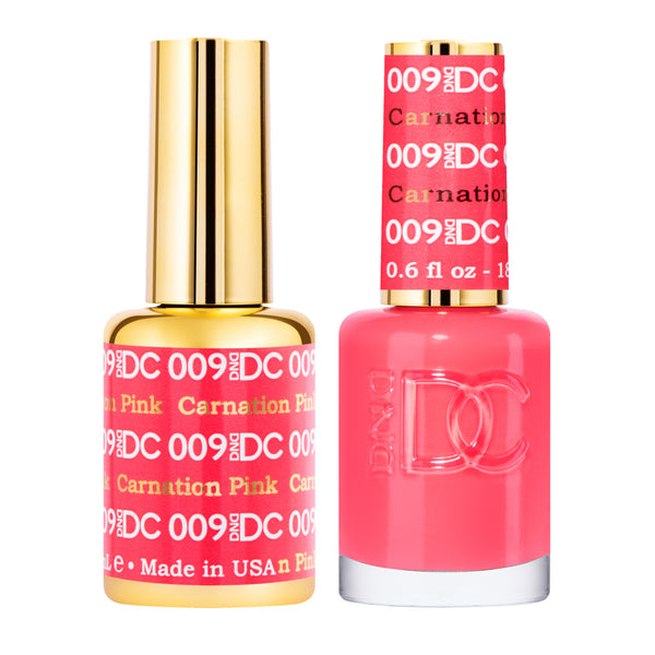 DC009 - Matching Gel & Nail Polish - Carnation Pink