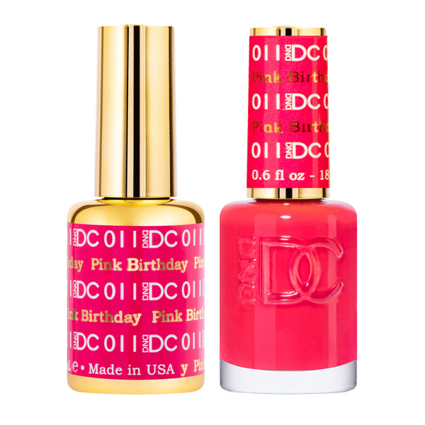 DC011 - Matching Gel & Nail Polish - Pink Birthday