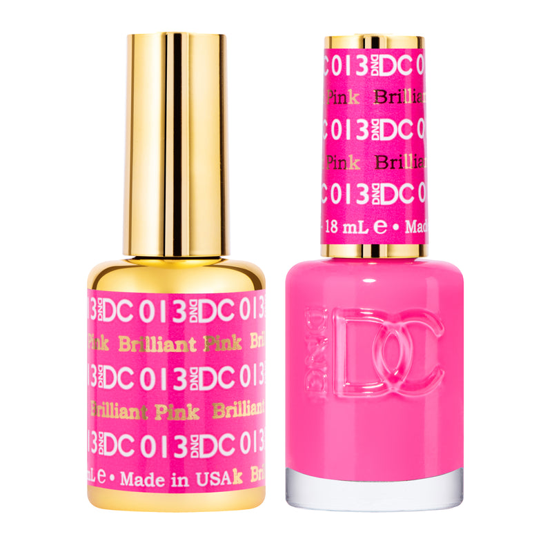 DC013 - Matching Gel & Nail Polish - Brilliant Pink