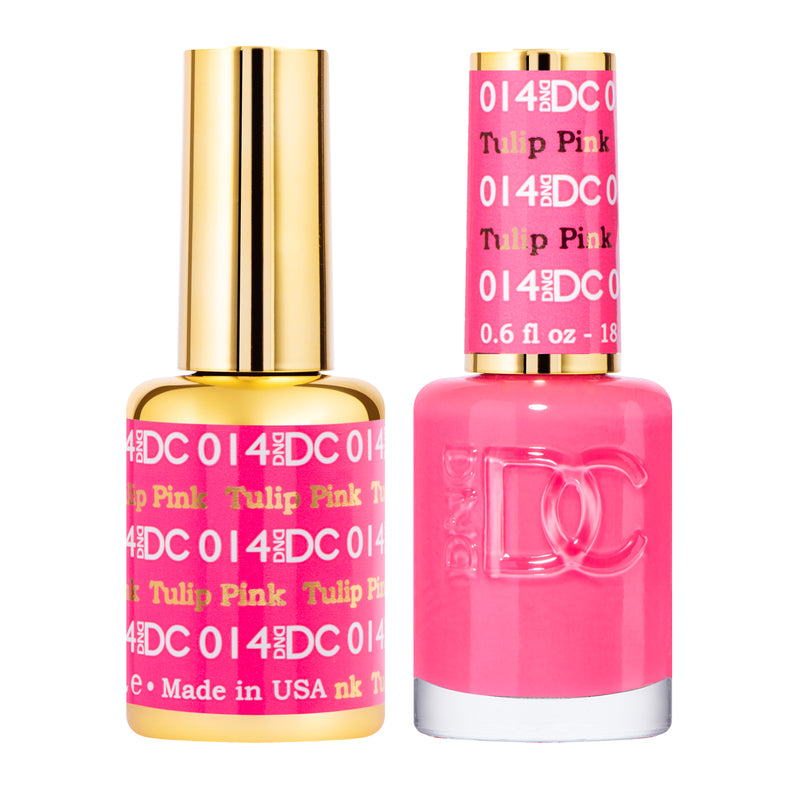 DC014 - Matching Gel & Nail Polish - Tulip Pink