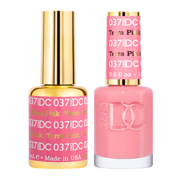 DC037 - Matching Gel & Nail Polish - Terr Pink