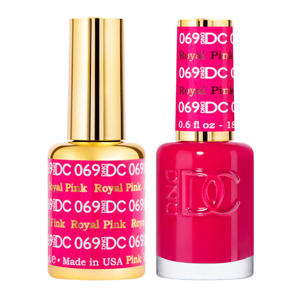 DC069 - Matching Gel & Nail Polish - Royal Pink