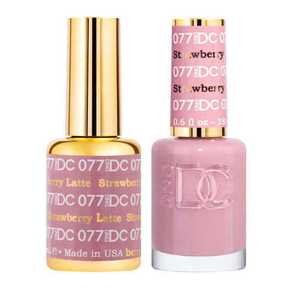 DC077 - Matching Gel & Nail Polish - Strawberry Latte