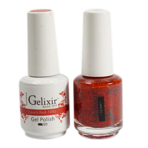 GELIXIR GEL COLOR  - GLX106 - Duo Gel & Polish 0.5oz