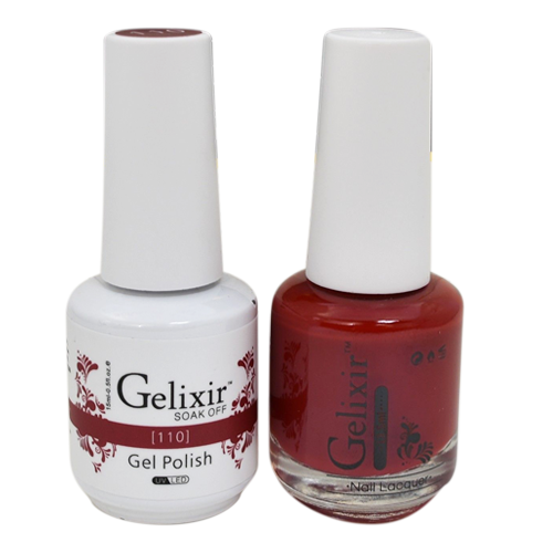 GELIXIR GEL COLOR  - GLX110 - Duo Gel & Polish 0.5oz