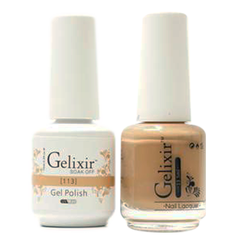 GELIXIR GEL COLOR  - GLX113 - Duo Gel & Polish 0.5oz