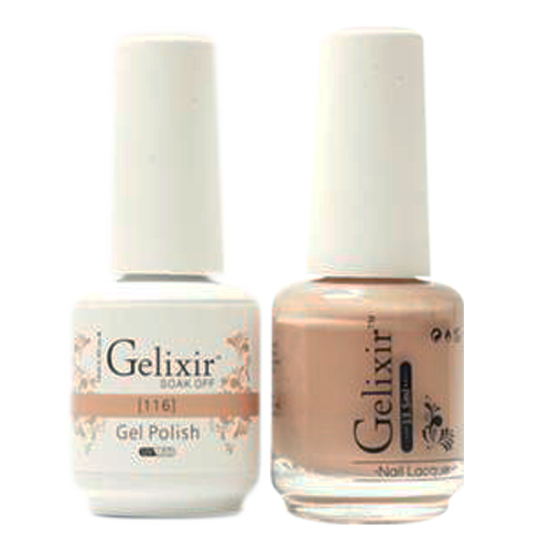 GELIXIR GEL COLOR  - GLX116 - Duo Gel & Polish 0.5oz