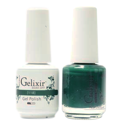 GELIXIR GEL COLOR  - GLX118 - Duo Gel & Polish 0.5oz