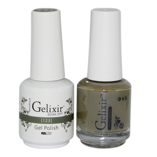 GELIXIR GEL COLOR  - GLX123 - Duo Gel & Polish 0.5oz