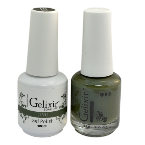 GELIXIR GEL COLOR  - GLX133 - Duo Gel & Polish 0.5oz