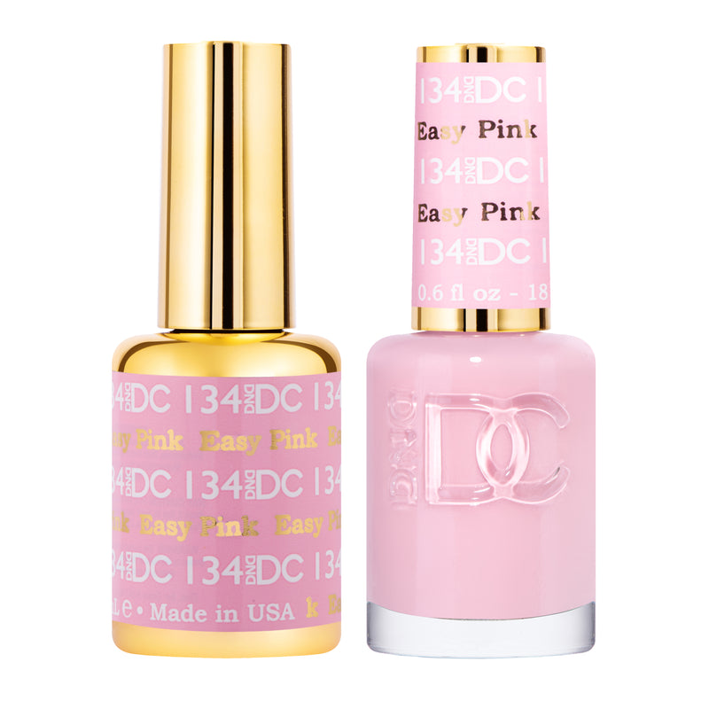 DC134 - Matching Gel & Nail Polish - Easy Pink