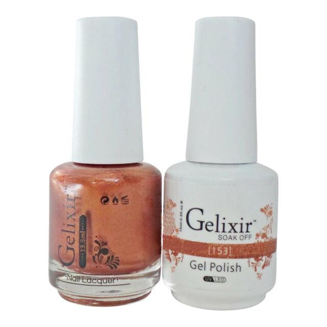 GELIXIR GEL COLOR  - GLX153 - Duo Gel & Polish 0.5oz