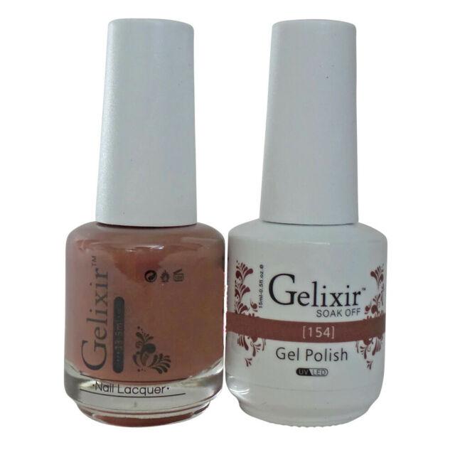 GELIXIR GEL COLOR  - GLX154 - Duo Gel & Polish 0.5oz
