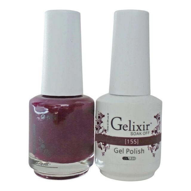 GELIXIR GEL COLOR  - GLX155 - Duo Gel & Polish 0.5oz
