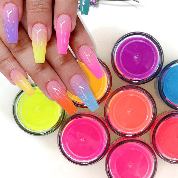 NEON10 - 8888 NEON OMBRE DIP - ACRYLIC 3D 2 OZ.