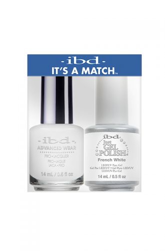 IBD IT'S A MATCH DUO FRENCH WHITE