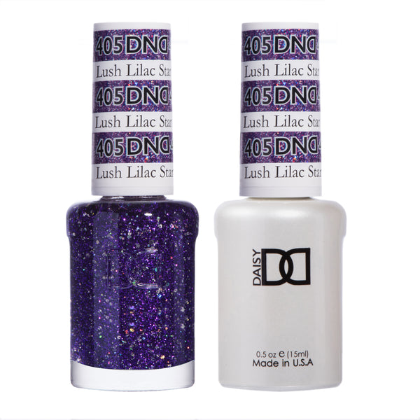 DND405 - DND SOAK OFF GEL 0.5OZ - LUSH LILAC STAR