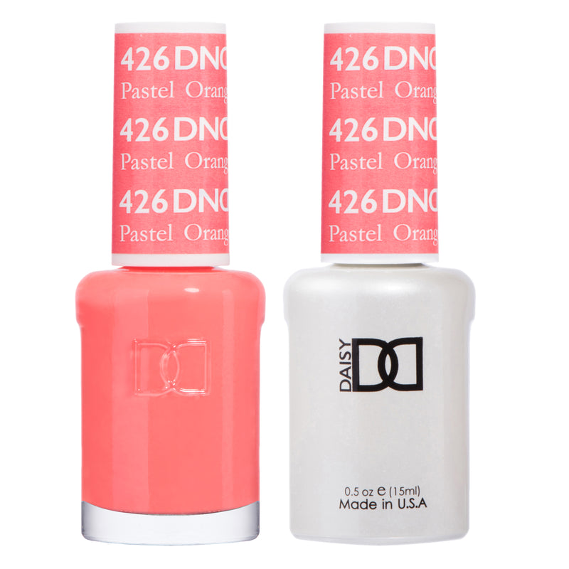 DND426 - Matching Gel & Nail Polish - Pastel Orange