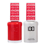 DND474 - Matching Gel & Nail Polish - Striking Red