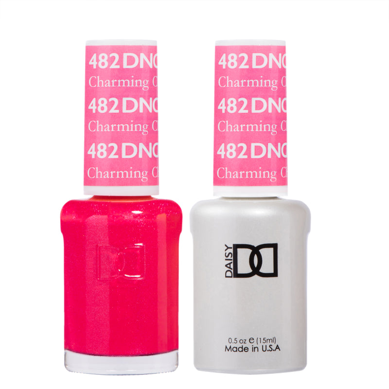 DND482 - Matching Gel & Nail Polish - Charming Cherry