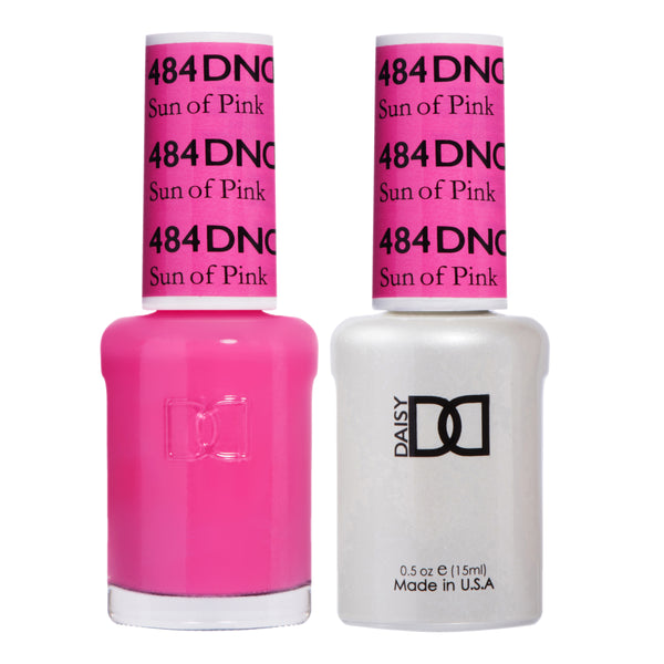 DND484 - Matching Gel & Nail Polish - Sun of Pink