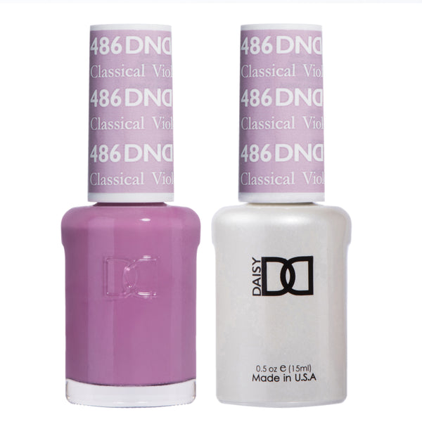 DND486 - Matching Gel & Nail Polish - Classical Violet