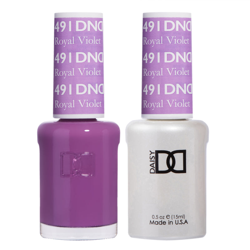DND491 - Matching Gel & Nail Polish - Royal Violet