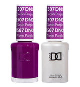 DND507 - Matching Gel & Nail Polish - Neon Purple