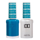DND508 - Matching Gel & Nail Polish - Tropical Teal