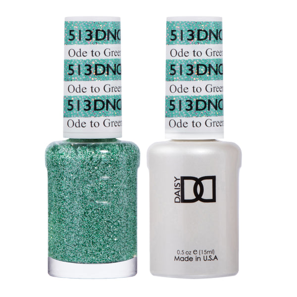 DND513 - Matching Gel & Nail Polish - Ode To Green