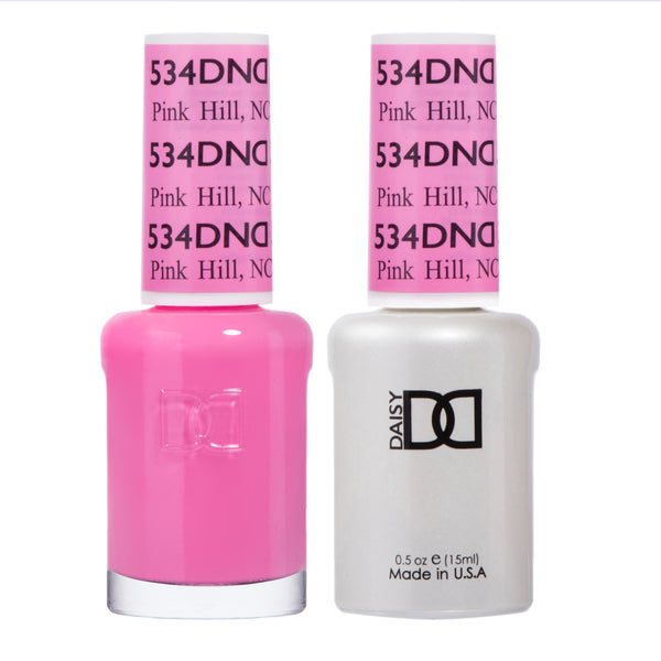 DND534 - Matching Gel & Nail Polish - Pink Hill